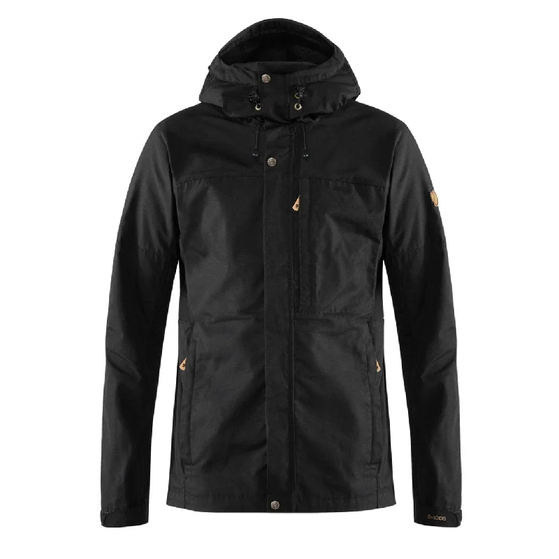 Full-Length Jacket-Fjallraven Kaipak Jacket Black