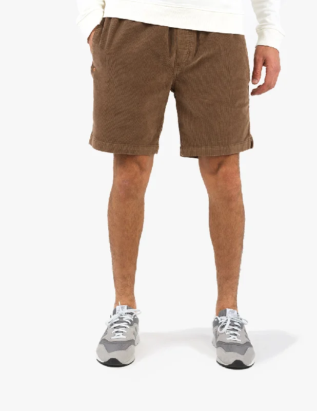 Slim Fit Shorts-Woodlands