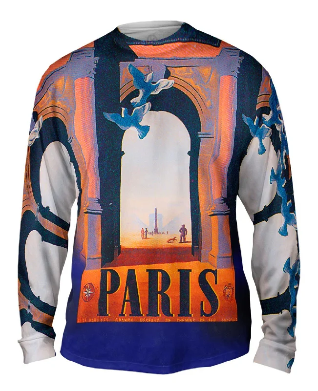 Breathable Long Sleeve Top-Paris Bridge