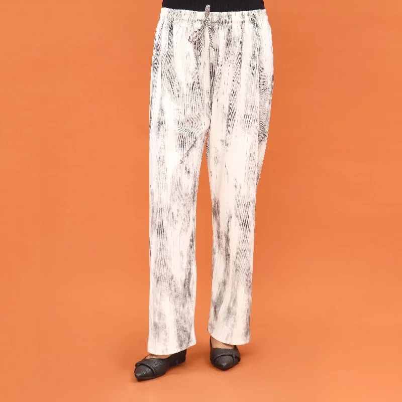 Chino Pants-White Western Pant PL4023