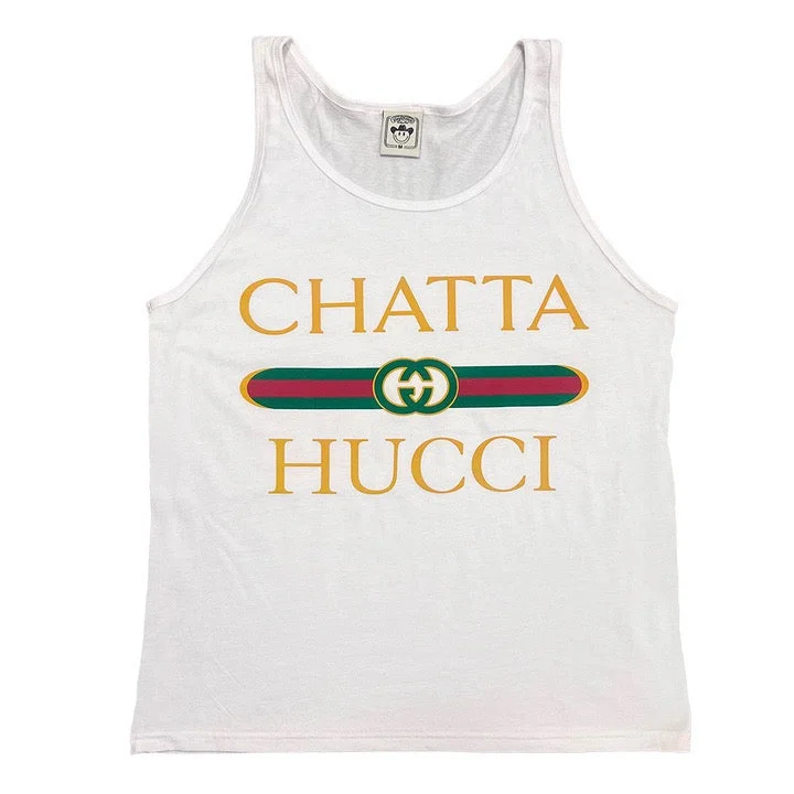 T-Shirt with Print-Chattahucci Unisex Tank Top