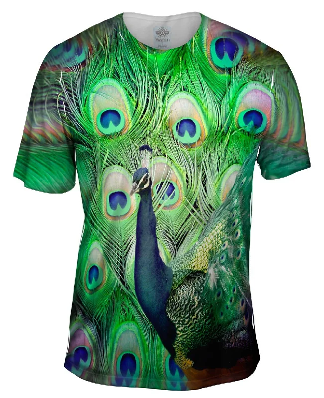 Cool Graphic T-Shirt-Waller Peacock