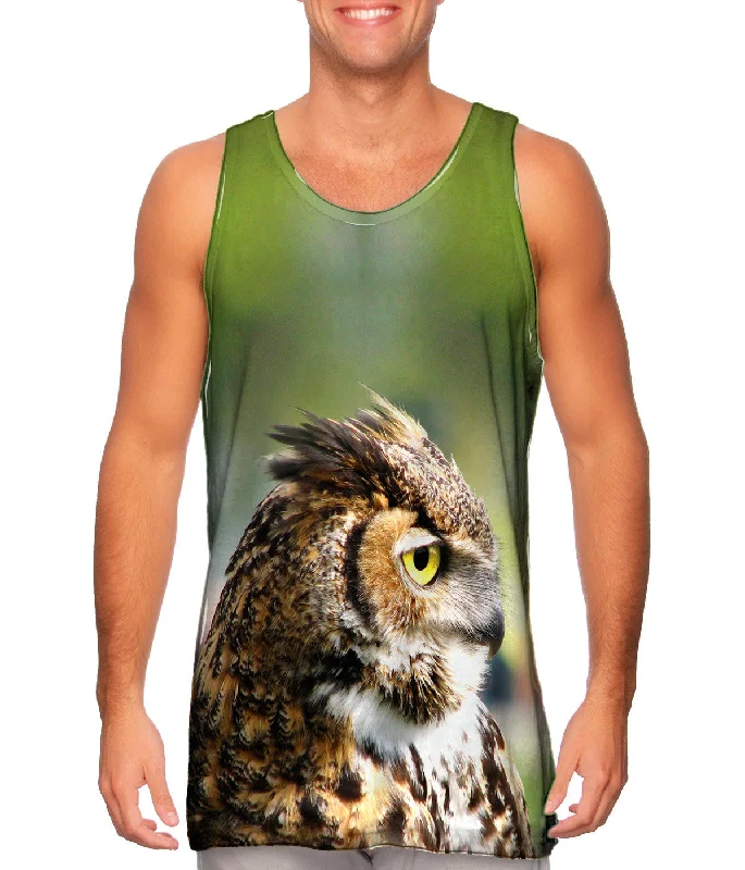 Cozy Tank Top-Furry Owl