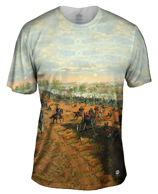 T-Shirt with Print-Thure de Thulstrup - "Battle of Gettysburg" (1863)