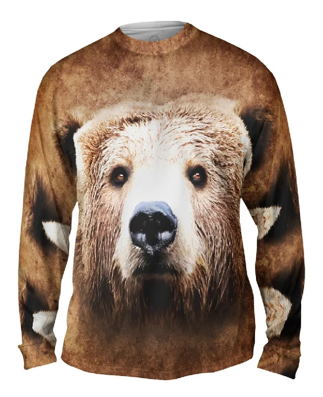 Simple Long Sleeve-Sun Bear Chill