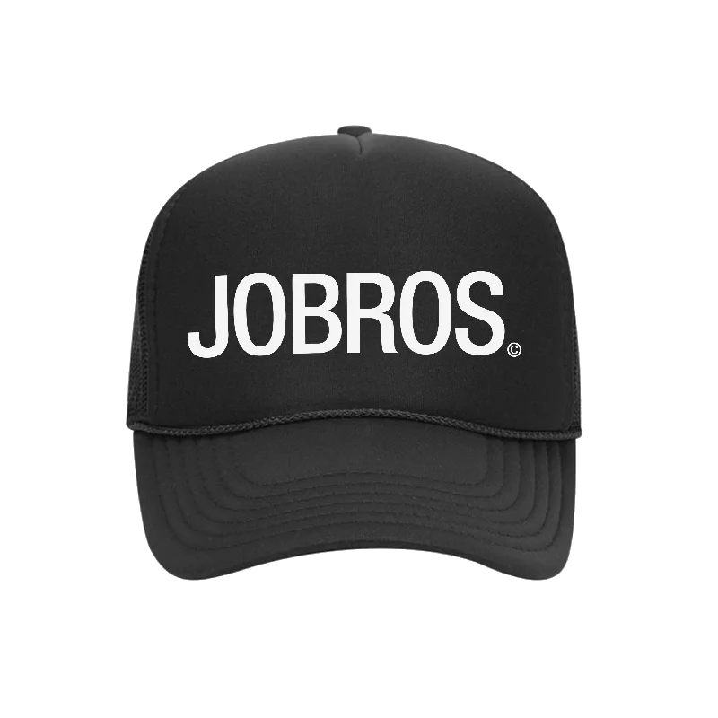 Outdoor Sun Hat-JB Trucker - Black