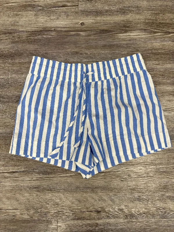 Zip Off Shorts-Shorts By Vineyard Vines In Blue & White, Size: M