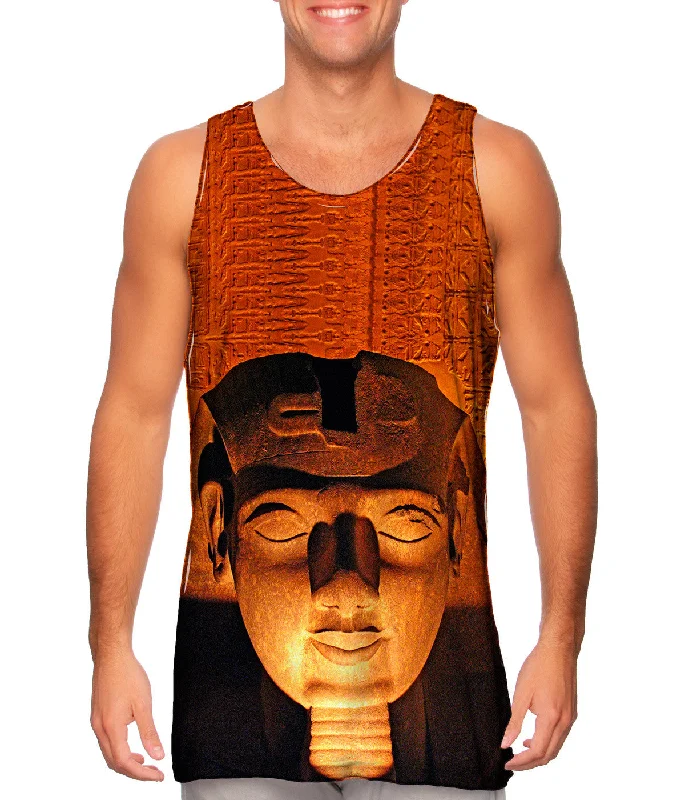 Cool Sleeveless Shirt-Egyptian Statue