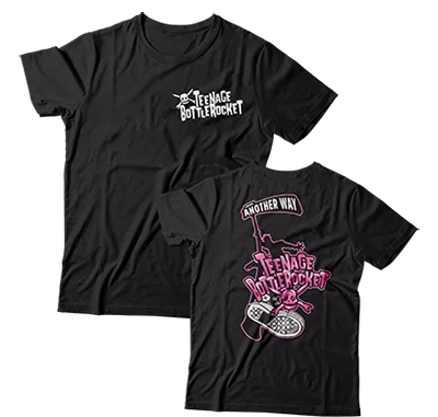 Pocket T-Shirt-TEENAGE BOTTLEROCKET - "Another Way" (Black) (T-Shirt)