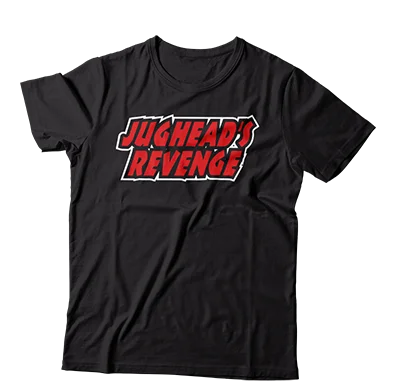 Embellished T-Shirt-JUGHEAD'S REVENGE - "Logo" (Black) (T-Shirt)