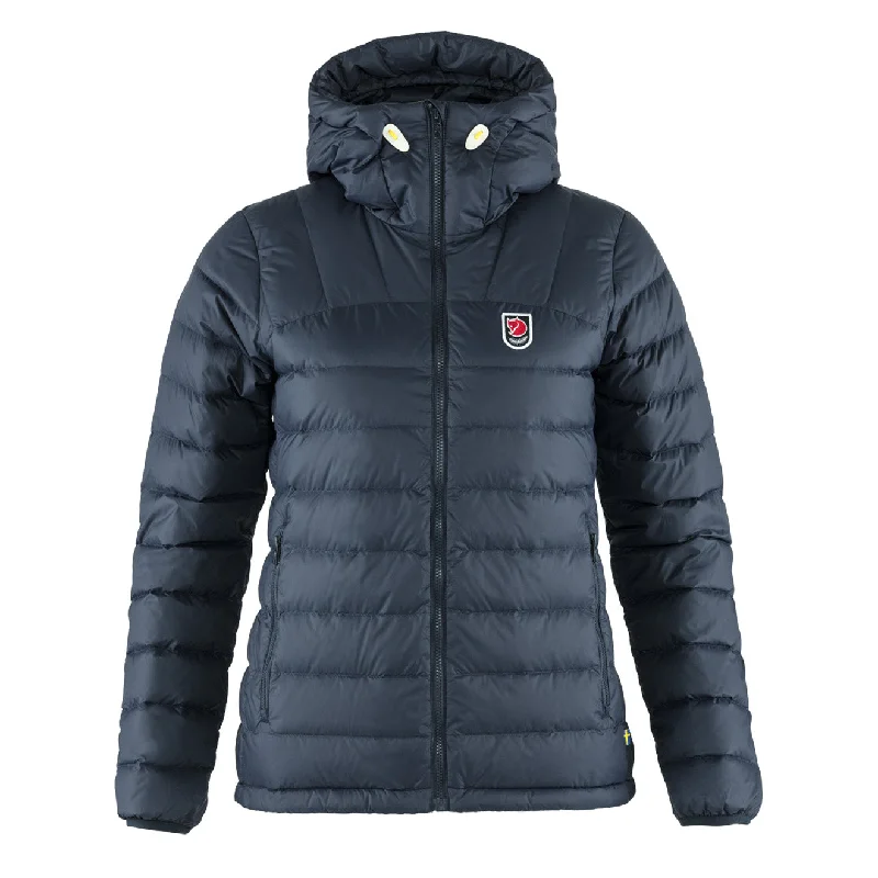 Performance Jacket-Fjallraven Womens Expedition Pack Down Hoodie Navy