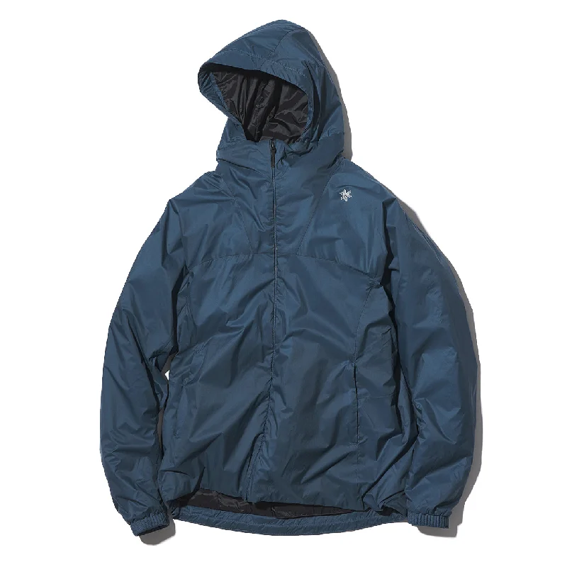 Insulated Jacket-Goldwin PERTEX QUANTUM Padded Warm Jacket Navy Blue