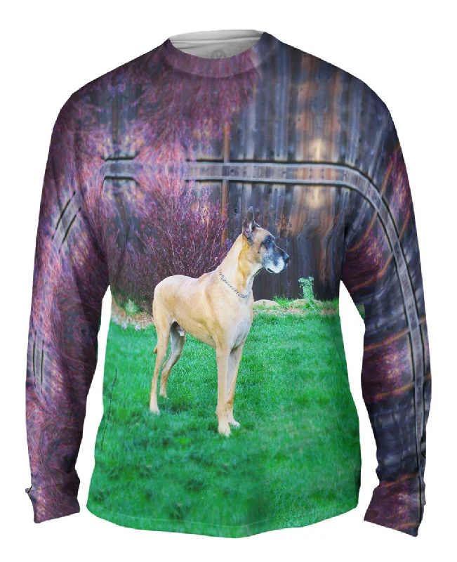 Stylish V-Neck Long Sleeve-Prestigious Great Dane