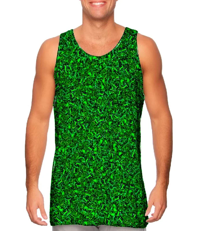 Lightweight Tank Top-Emerald City Bling