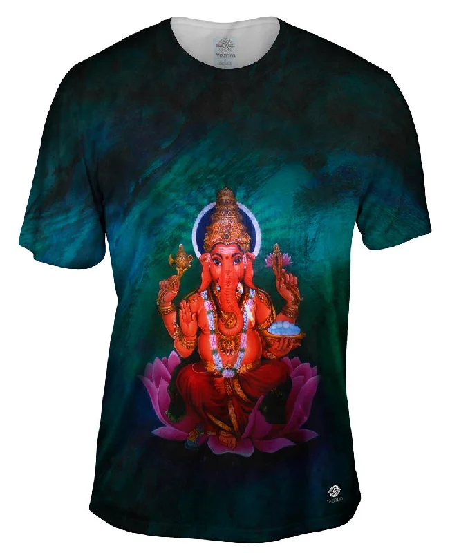 Premium T-Shirt-Adityamadhav83 - "Ganesh In Space" (2013)