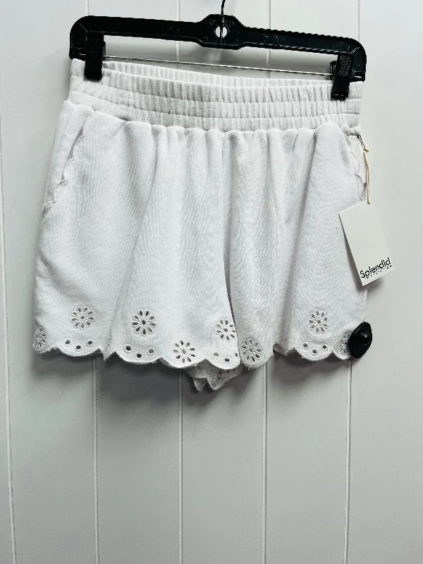 Printed Shorts-Shorts By Splendid In White, Size: Xs