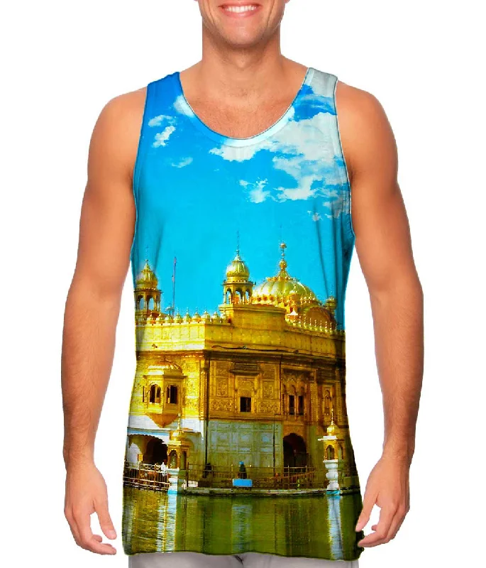 Casual Summer Vest-Golden Temple