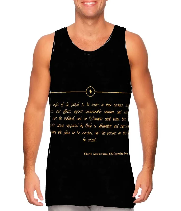 Sleeveless Shirt-Fourth Amendment Us Constitution