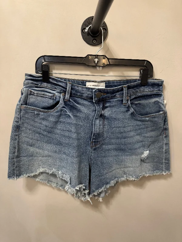 Fashionable Shorts-Shorts By Evereve In Blue Denim, Size: 10