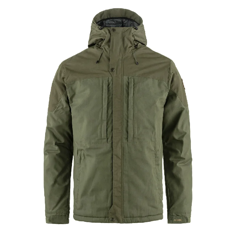 Rain Jacket-Fjallraven Skogso Padded Jacket Laurel Green