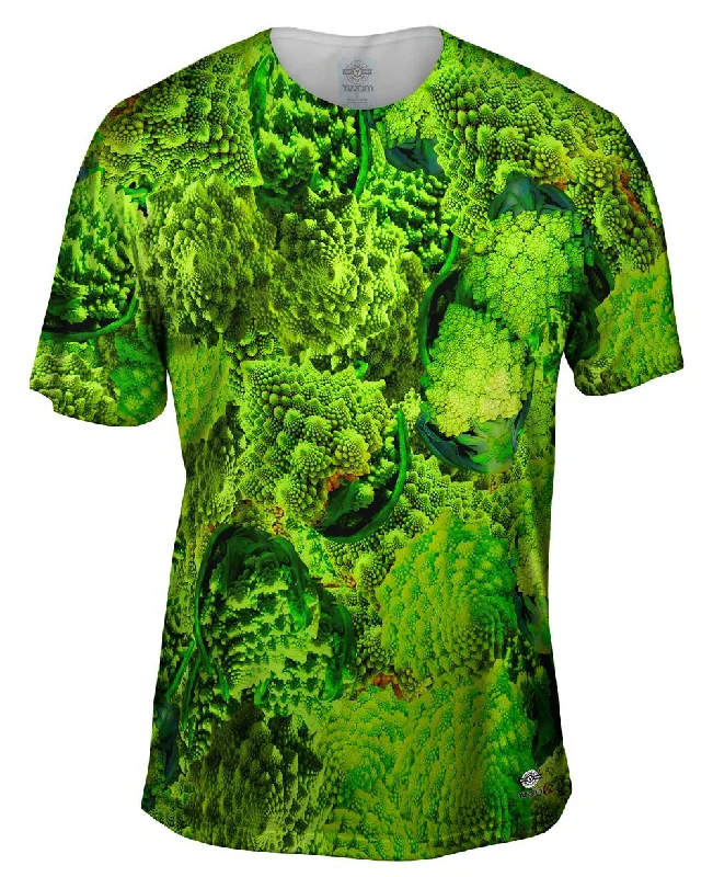 Summer T-Shirt-Fractal Broccoli