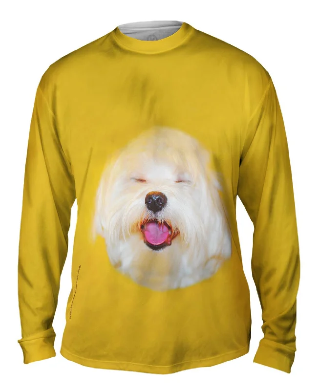 Breathable Long Sleeve-Singing Maltese