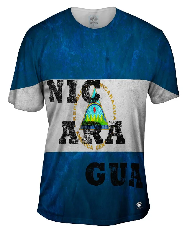 Crew Neck T-Shirt-Dirty Nicaragua