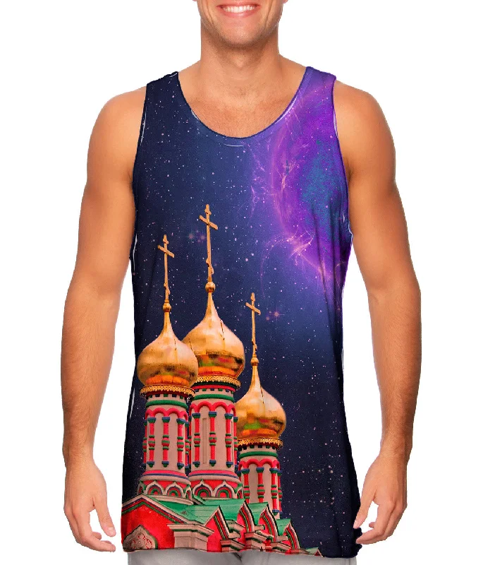 Yoga Tank Top-Golden Domes