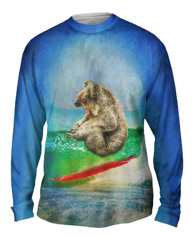 Trendy Long Sleeve-Surf Koala