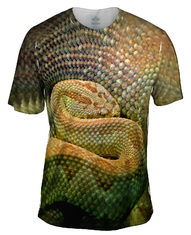 Pocket T-Shirt-Watchful Rattle Snake