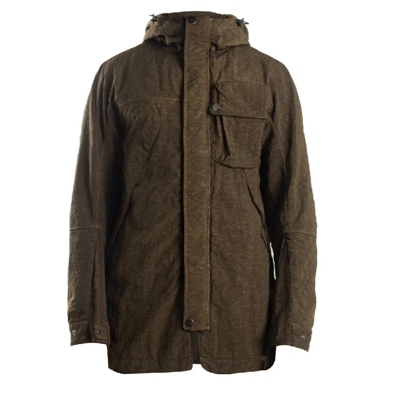 Hooded Jacket-Left Hand Enna Parka Olive