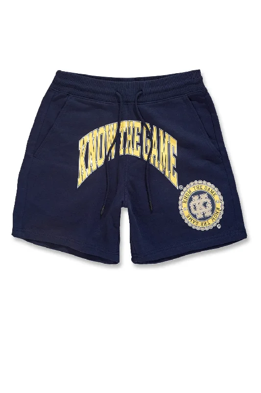 Performance Shorts-Athletic - Know The Game Shorts (Navy)