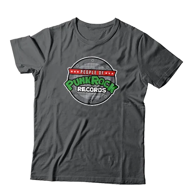 Multicolor T-Shirt-POPR "TMNT Sewer Logo" (Grey) (T-Shirt)