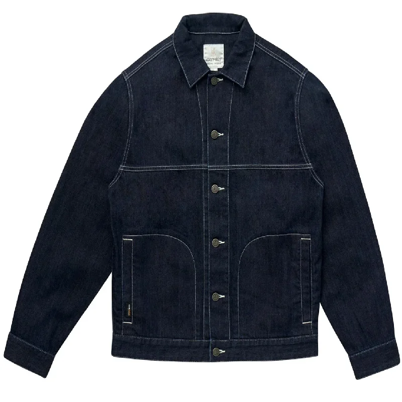 Insulated Jacket-Gramicci Meadows Ranch Jacket Raw Rinse