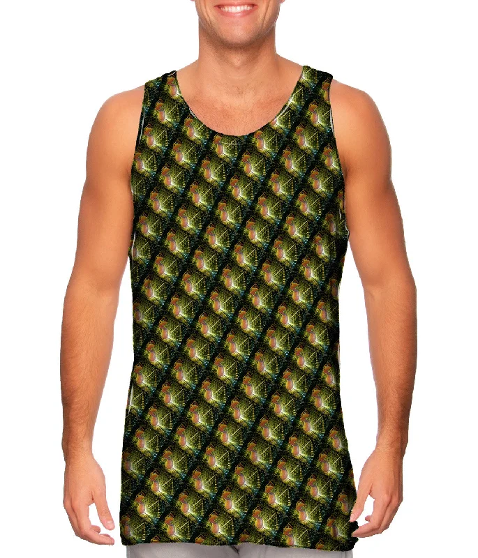 Wide Strap Tank Top-Egypt Plate