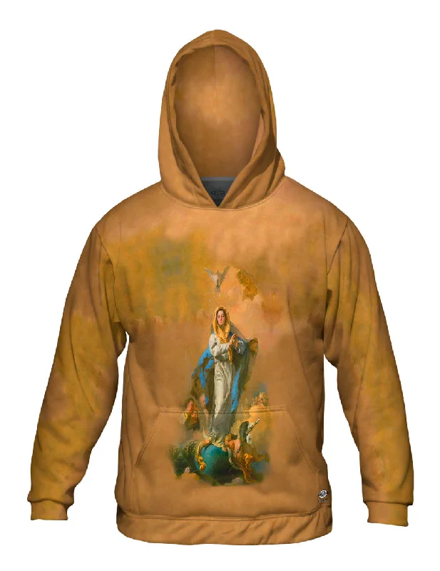 Layered Hoodie-Giovanni Battista Tiepolo - "The Immaculate Conception" (1767)