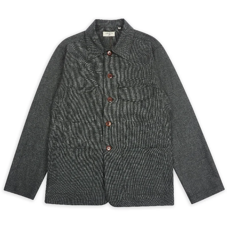 Easy Wear Jacket-Wool Jericho Jacket - Green