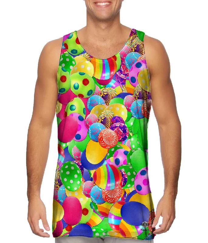 Classic Workout Tank-Easter Eggs Make Me Happy