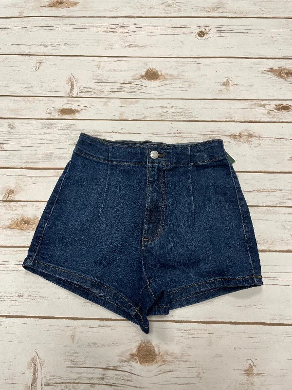 Sports Shorts-Shorts By Wild Fable In Blue Denim, Size: 2