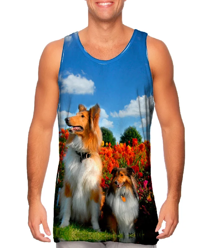 Summer Active Tank-Furry Collie