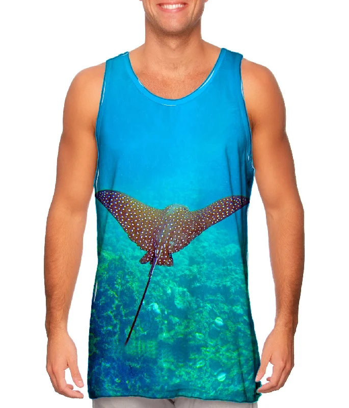 High-Cut Tank Top-Eagle Ray Wonder