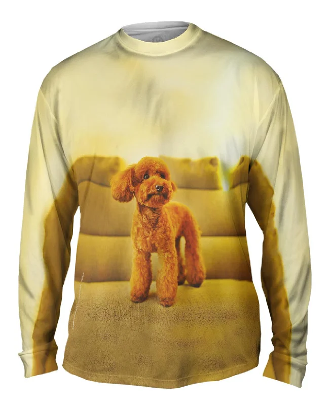 Heavyweight Long Sleeve-Poodle Couch King