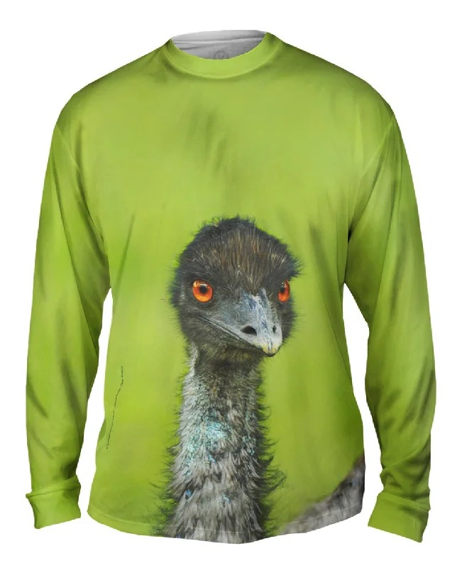 Cozy Cotton Long Sleeve-Serious Emu