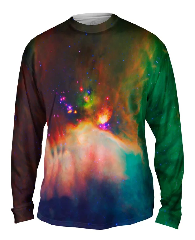 Cool Graphic Long Sleeve-Space Galaxy Rho Oph Babies