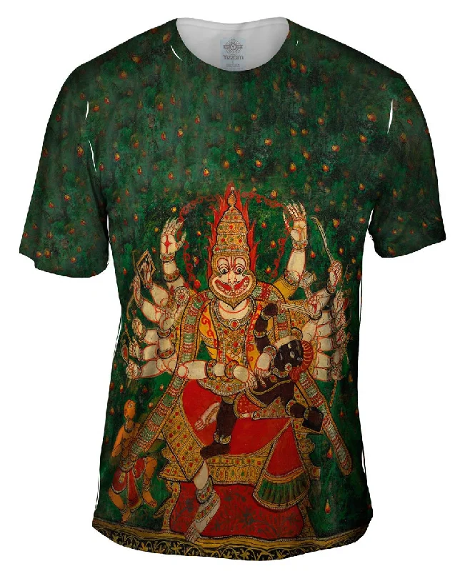 Fashion Print T-Shirt-India - "Demon Hindu God"