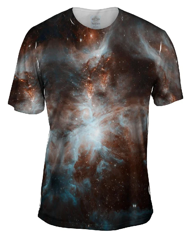 Sports T-Shirt-Galaxy Spitzer Orion Space Galaxy