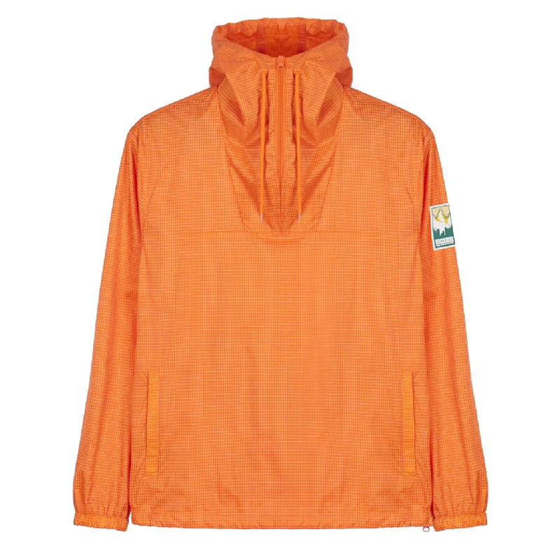 Customizable Jacket-Hikerdelic Ripstop Conway Smock Blood Orange