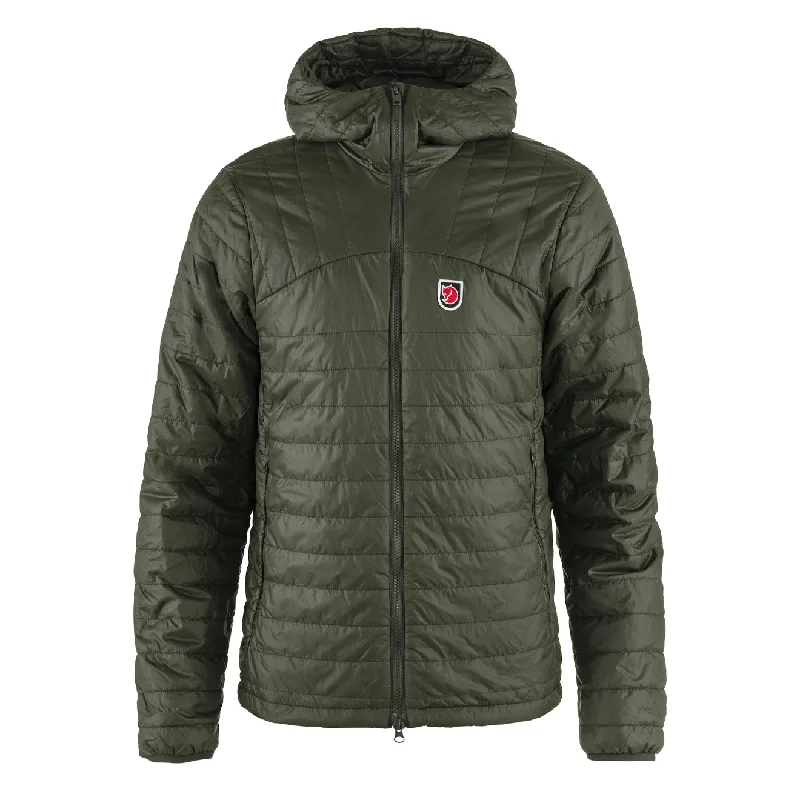 Hoodie Jacket-Fjallraven Expedition X-Latt Hoodie Deep Forest