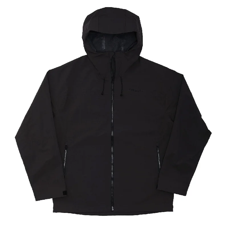 Slim Fit Jacket-Filson Swiftwater Rain Jacket Raven