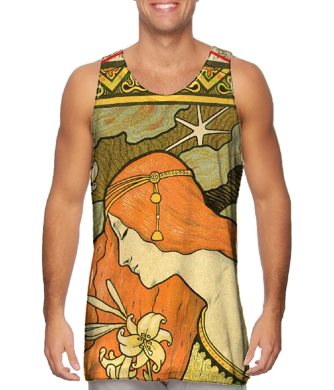 Fitted Tank Top-Garden de Imagenes (Garden of Imagination)